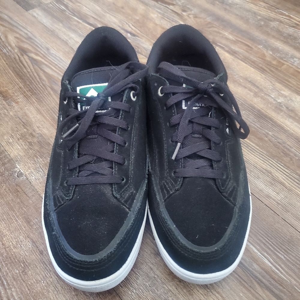 Emerica Black Men's Suede Sneakers